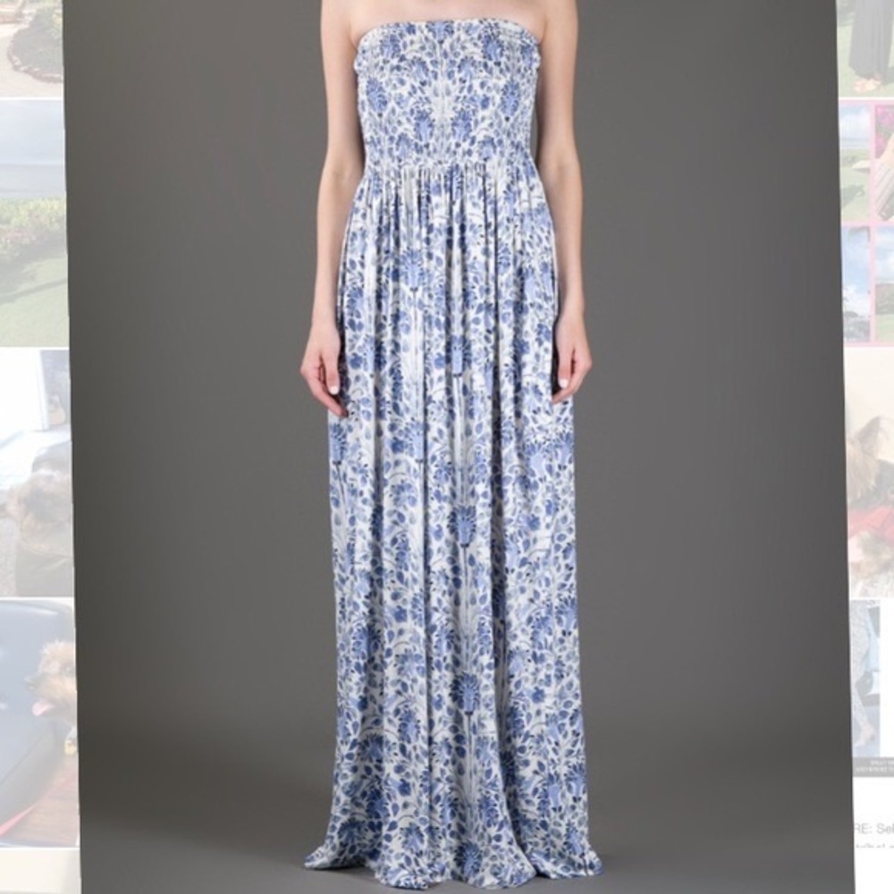 Tory Burch — Floral Silk Maxi Dress